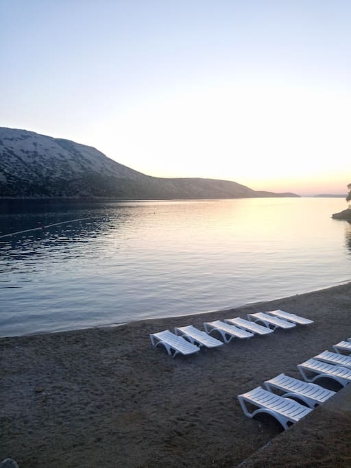 Pudarica beach (about 4km from us)