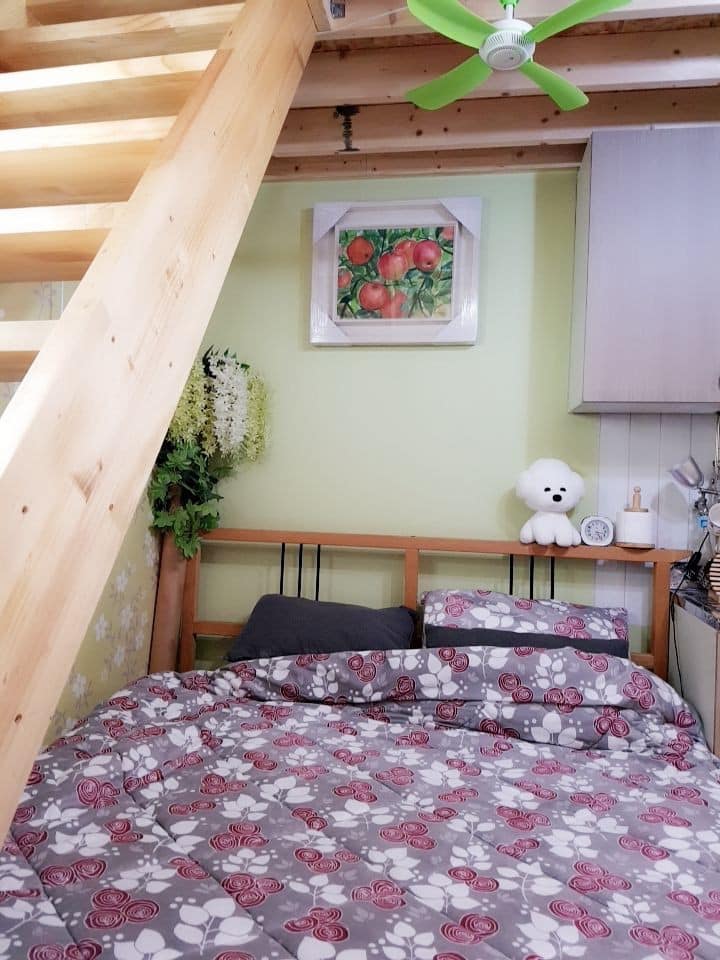sofia's house with wooden attic