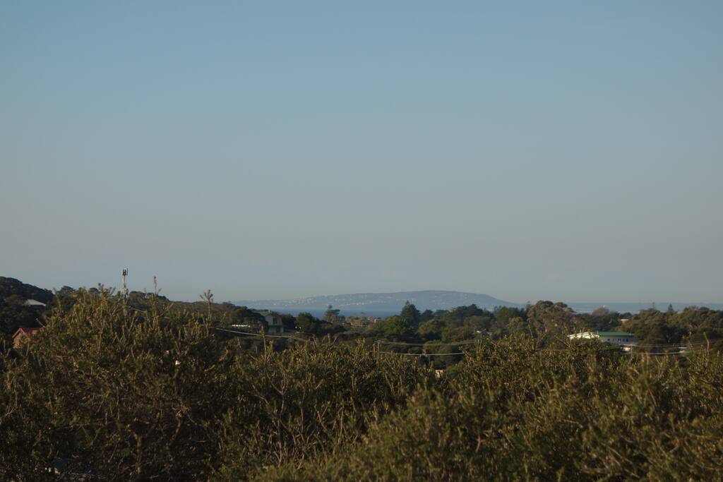 View back to Mount Martha