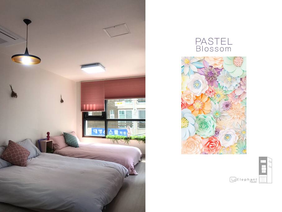 Pastel interior