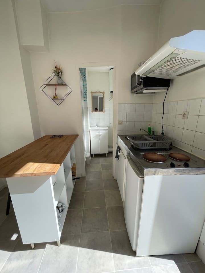 Studio Cosy Avec Terrasse - Vannes