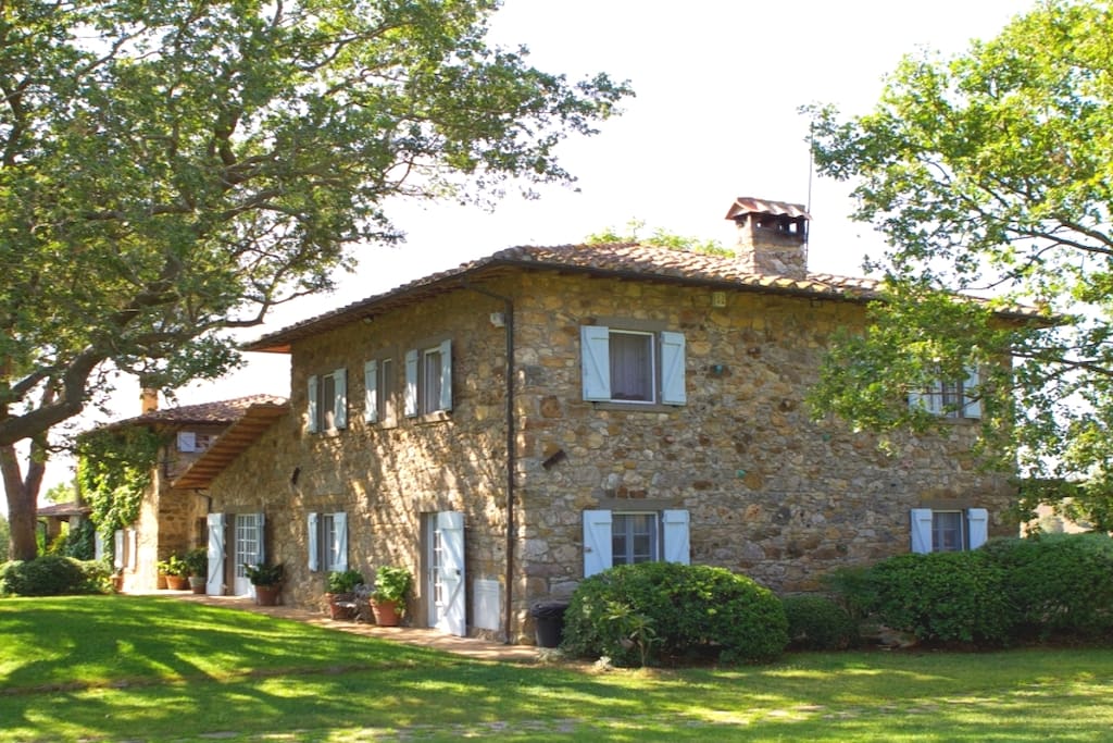 Esterno, la villa