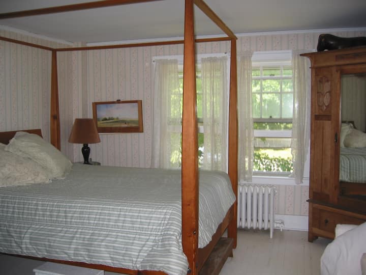 Chumba cha mgeni cha ukubwa wa malkia