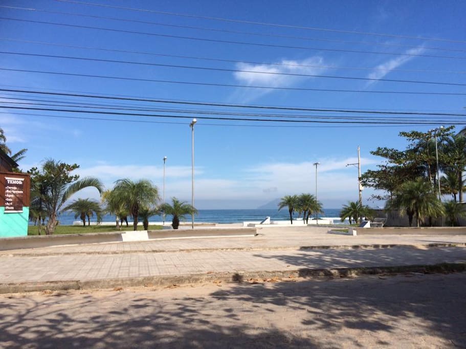 Acesso a praia