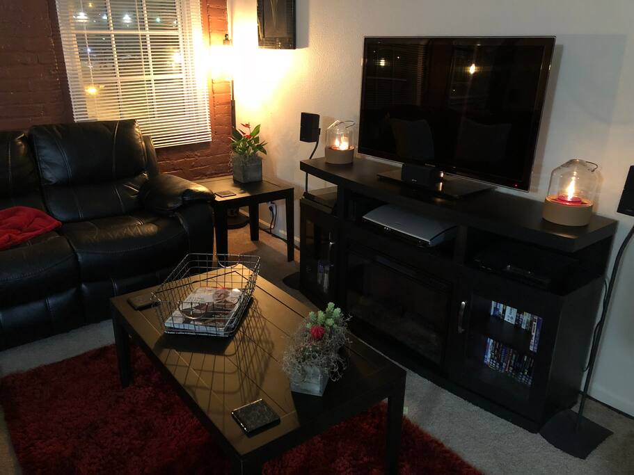 The living room for you to relax if you want.