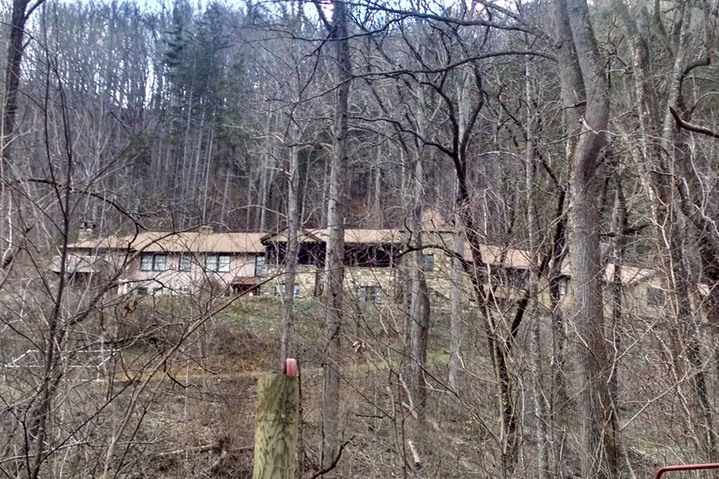 The Lodge from the driveway
