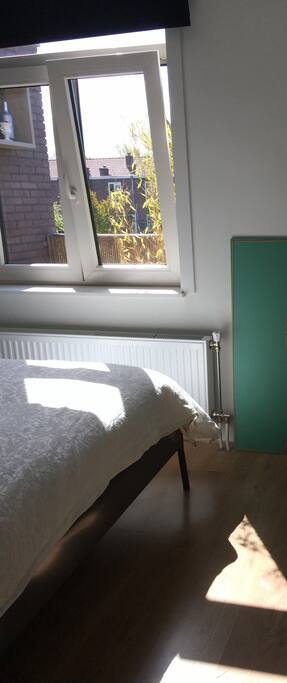 bedroom with sunlight