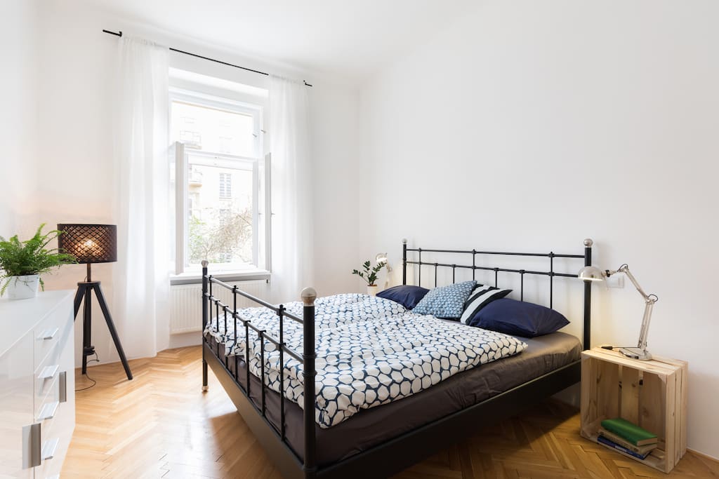 Amazing bedroom with very comfortable bed. Relax and enjoy great sleep.