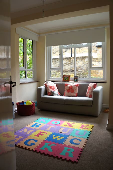Playroom with extra double sized pull out