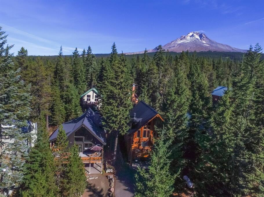 Aerial view of property.