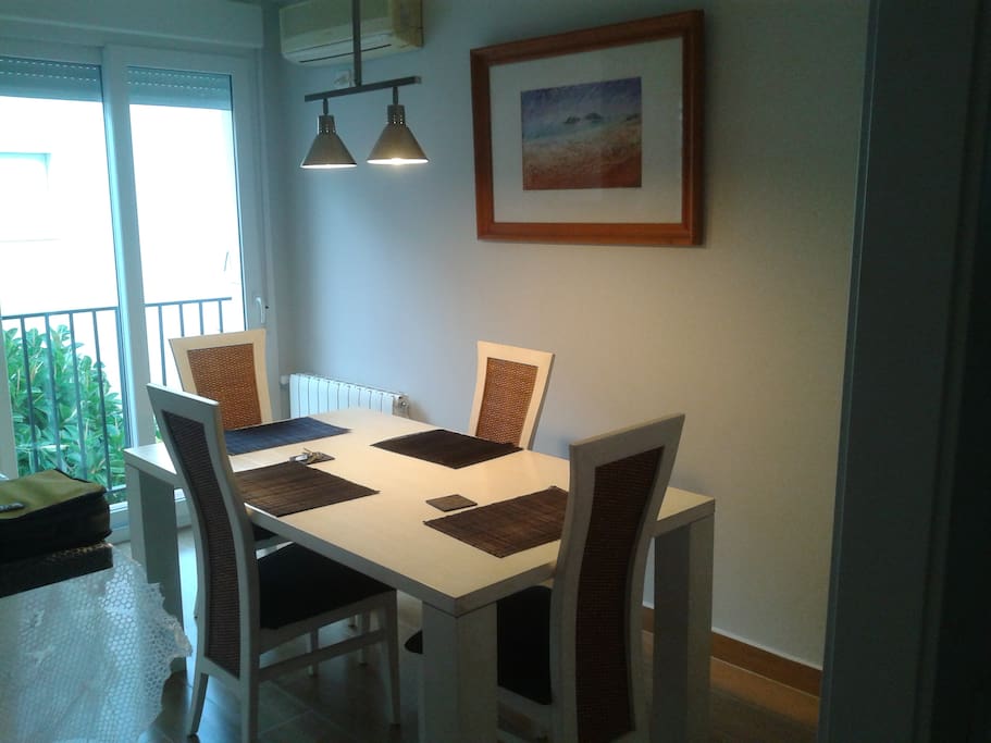 Dining room area of the kitchen