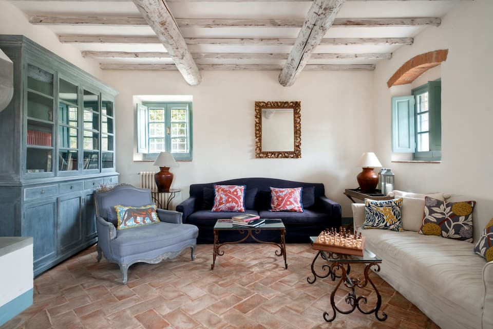 Villa Leonardo, in the Chianti hills, Montespertoli, Tuscany, Italy, photo 3 of 10