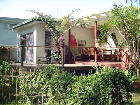 Very large bedroom in a peaceful home.
