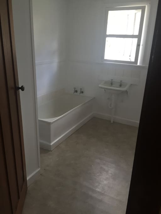 simple but functional bathroom