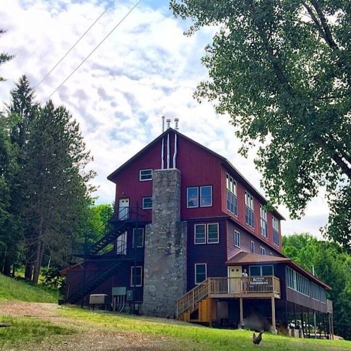 The Lodge, North View