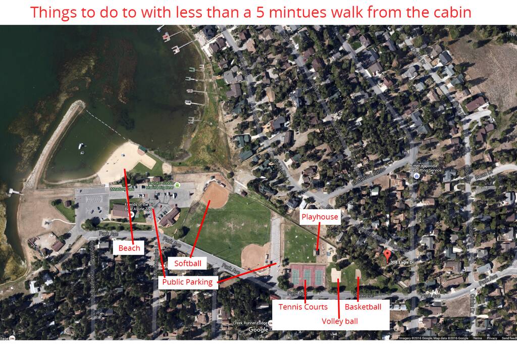 Location to Lake and Park