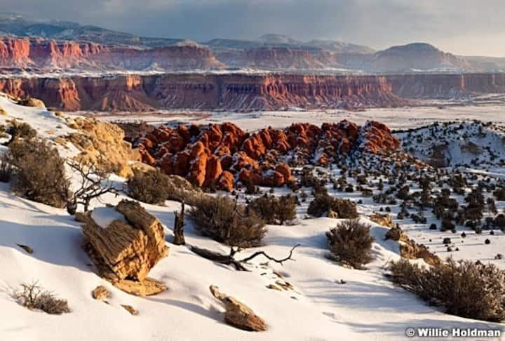 Winter Splendor, thousand lake mountain, Teasdale.