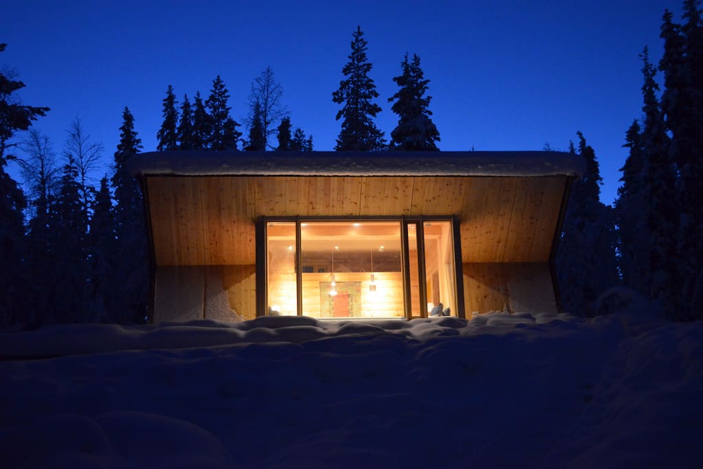 Cabin from the front