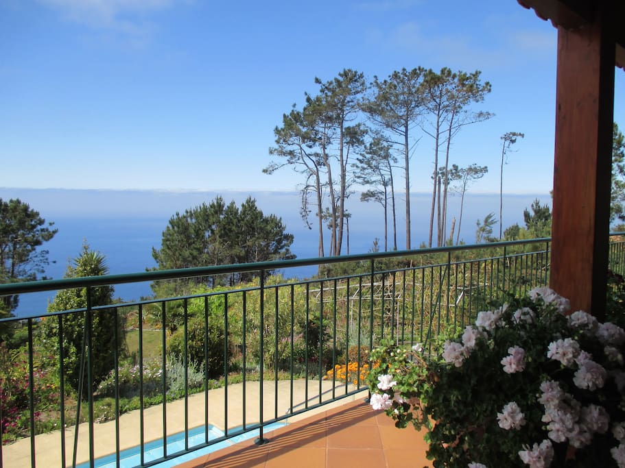 View from the terrace where you can have breakfast