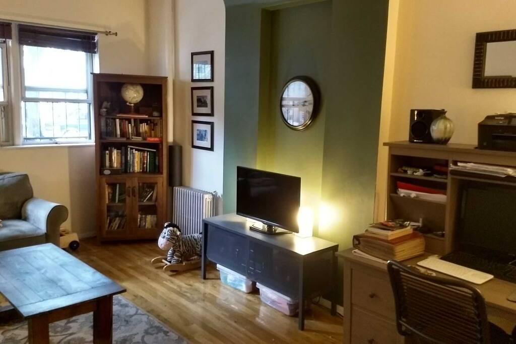 Living room from door entrance