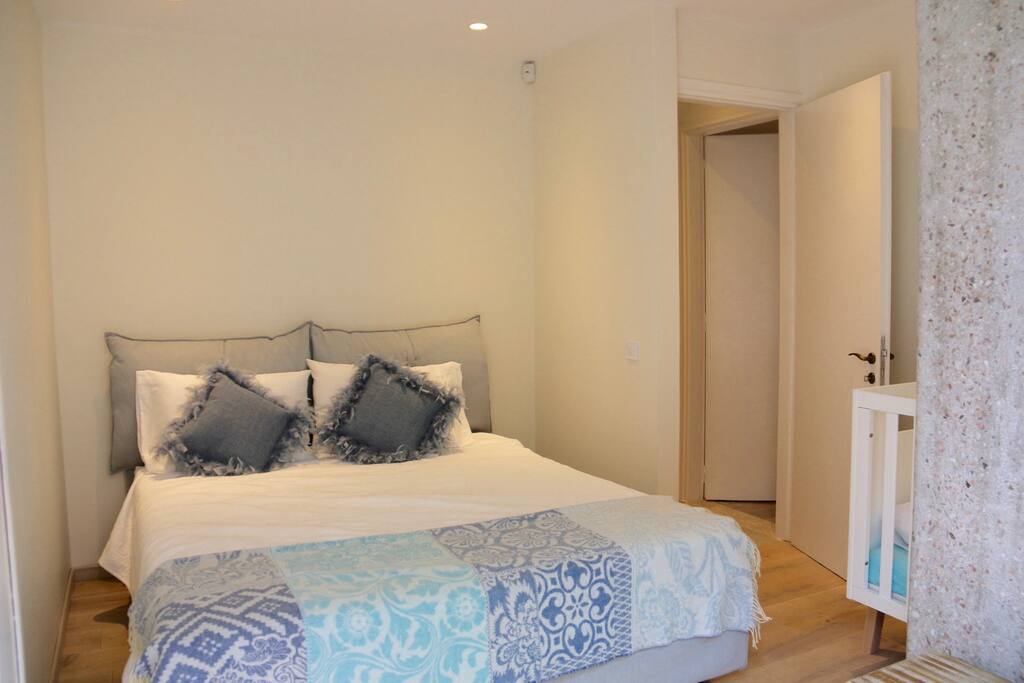 Blue Bedroom with wardrobe