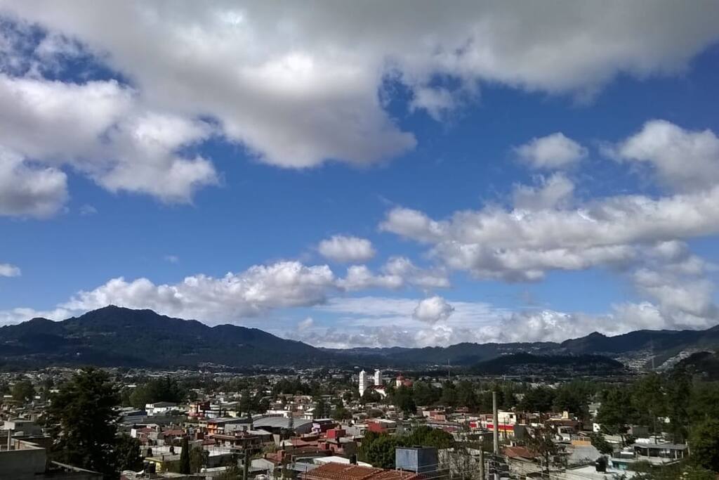From rooftop
