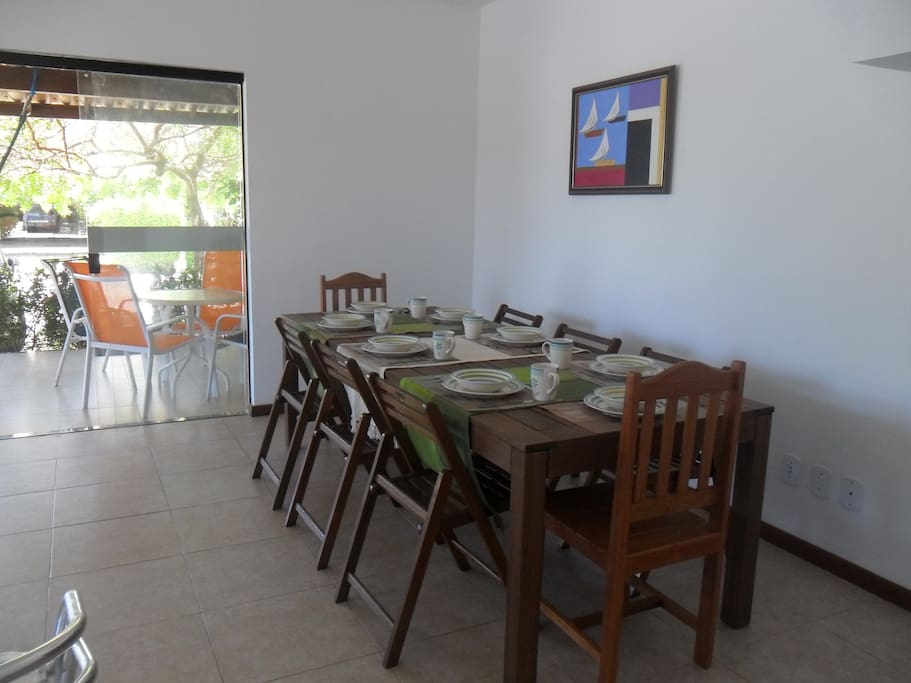 Mesa de jantar para 08 pessoas