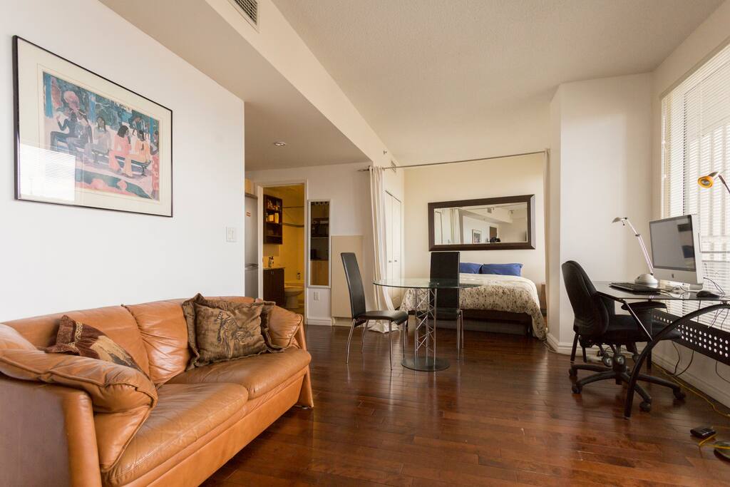 Fully furnished studio