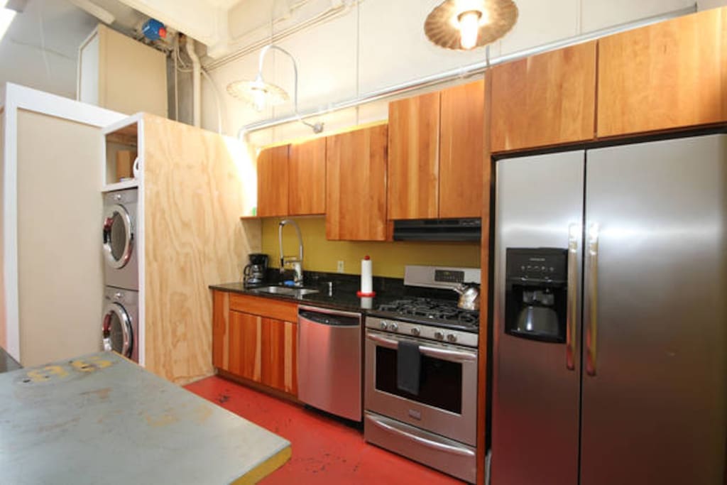 spacious kitchen
