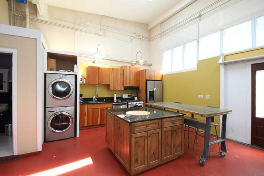 washer and dryer