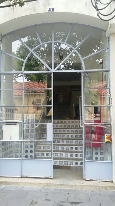 entrada do prédio