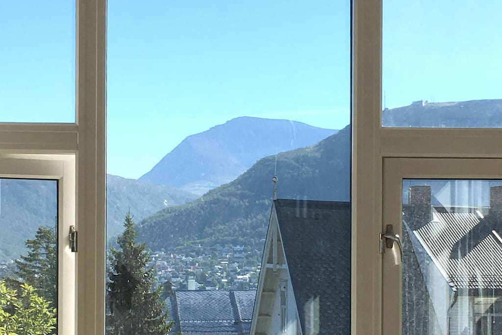 View from living room