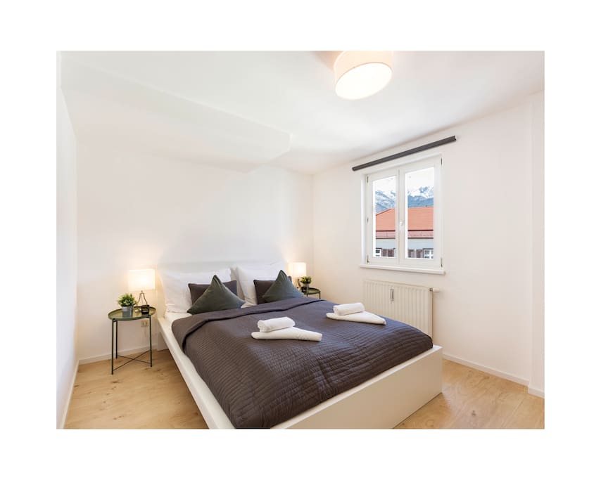 Bedroom A for 2 people with breathtaking view