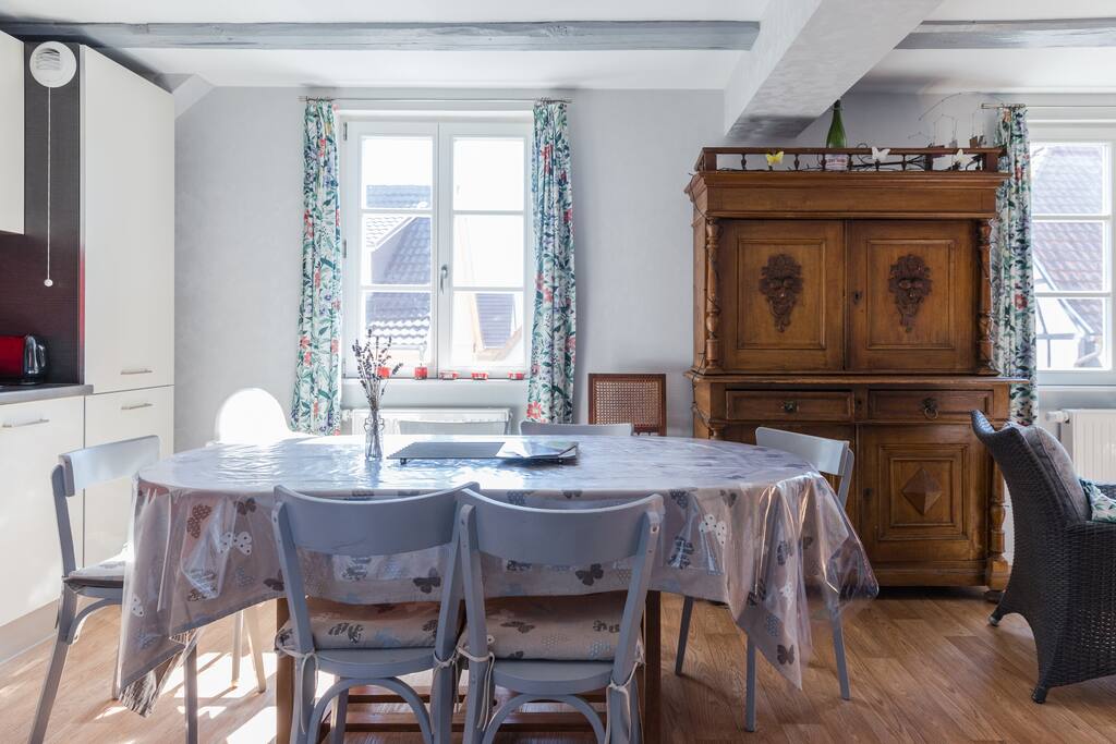 Salle à manger confortable