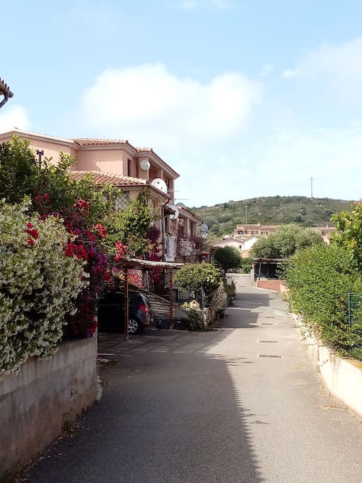 Stradina che porta all'appartamento