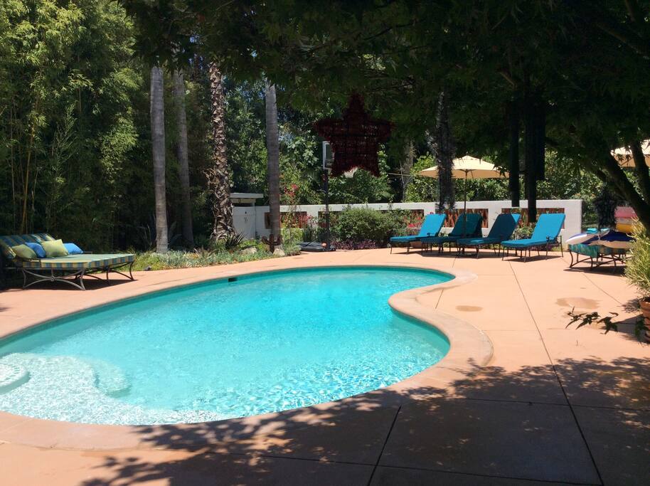 Beautiful backyard