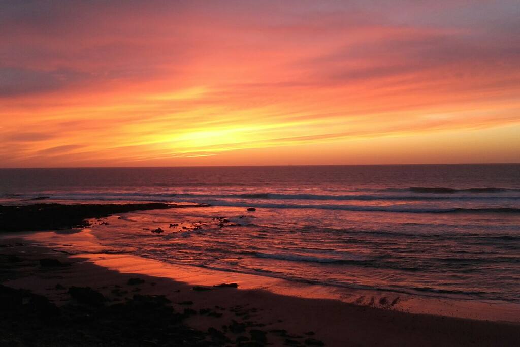 coucher du soleil
