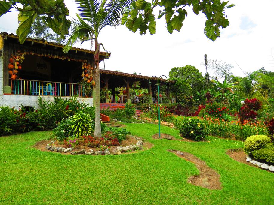 Casa principal - jardín botánico