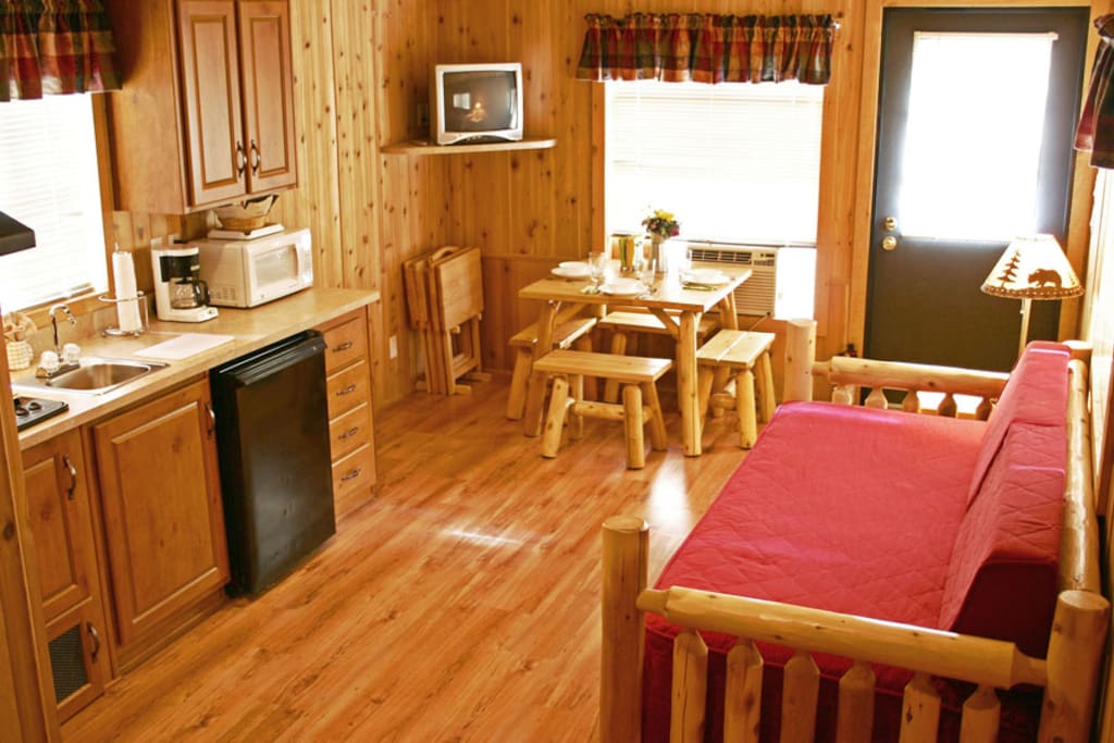 Studio layout.