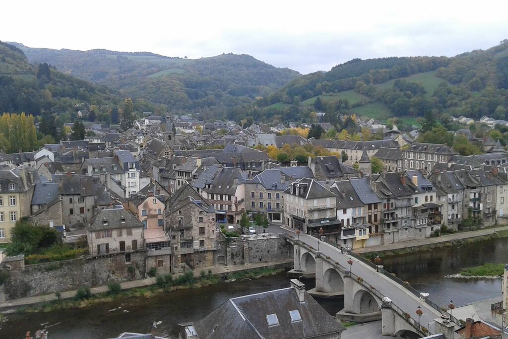 Vue sur Saint geniez
