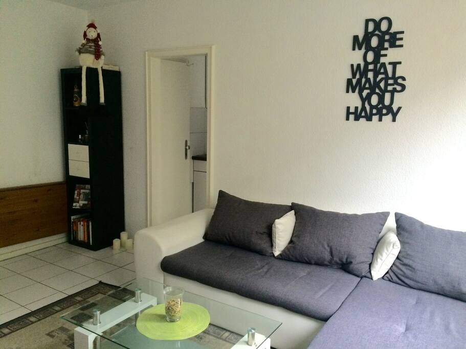Wohn- und Schlafzimmer