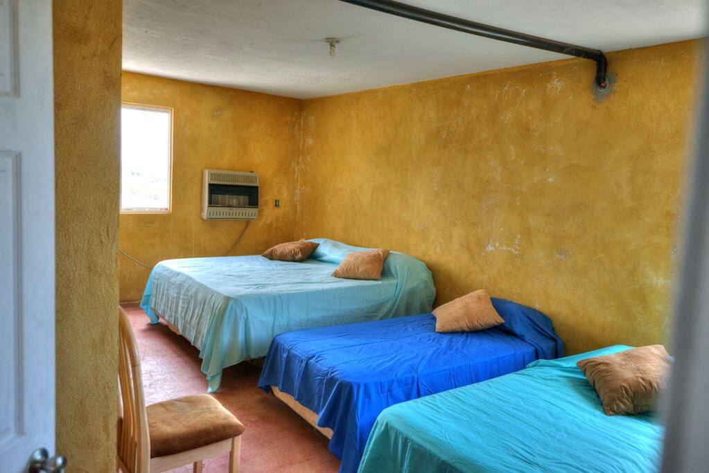 Master Bedroom with WC; total of 3 WC with cold and hot running water.