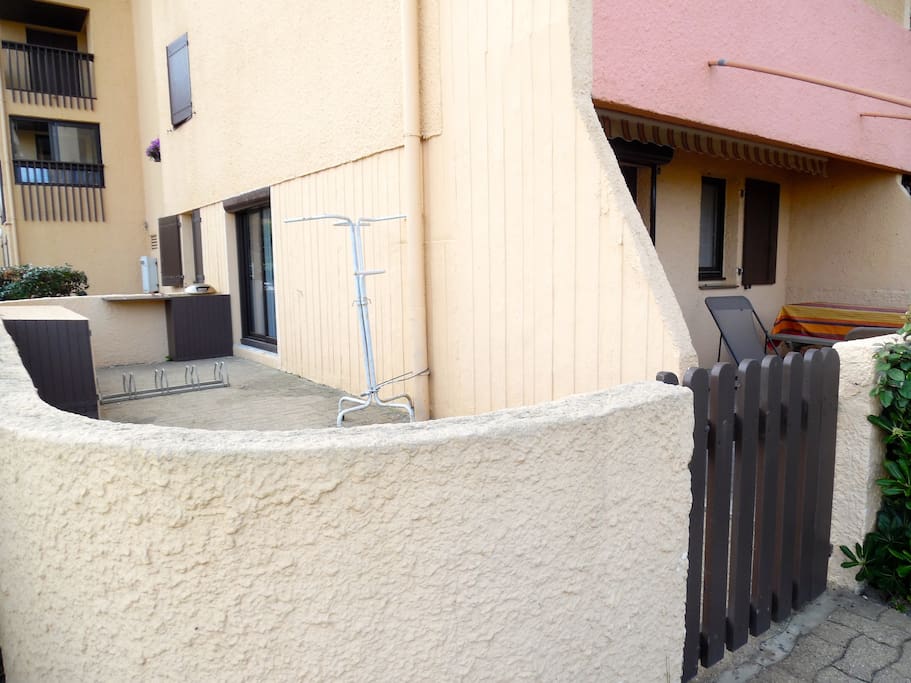 terrasse nord-ouest 23m2
