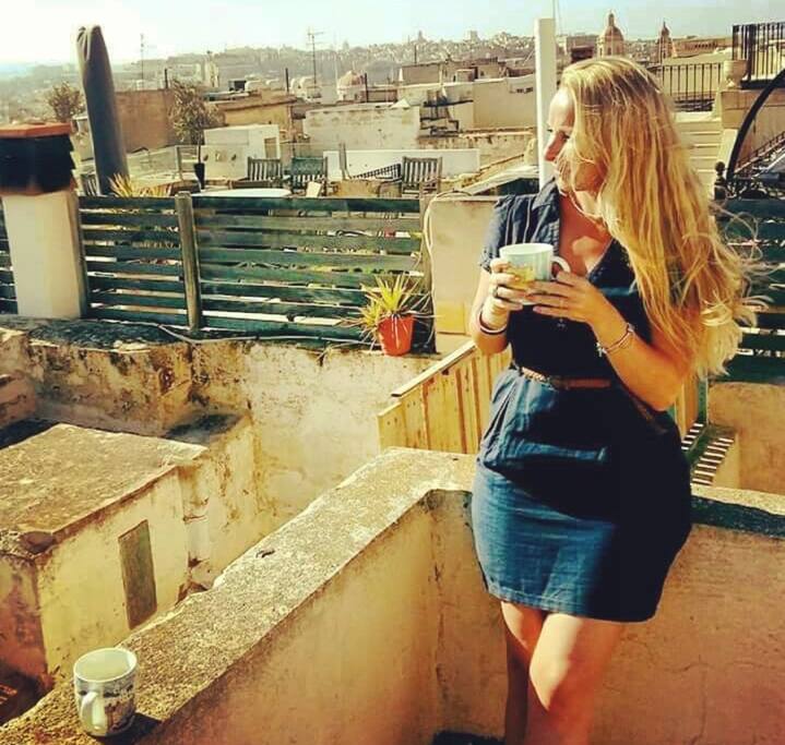 View from roof terrace