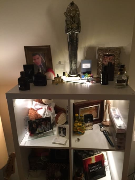Unique decoration in studio.