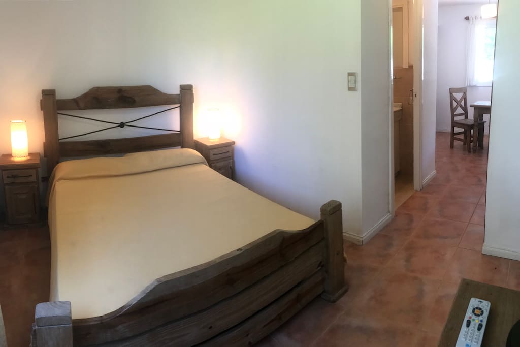 Dormitorio vista al parque