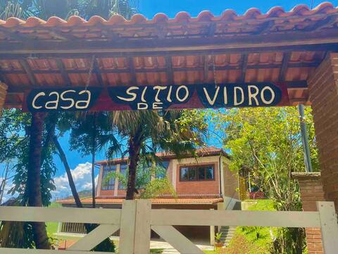 Sítio Casa de Vidro/Penedo • 15 minutes do Centro