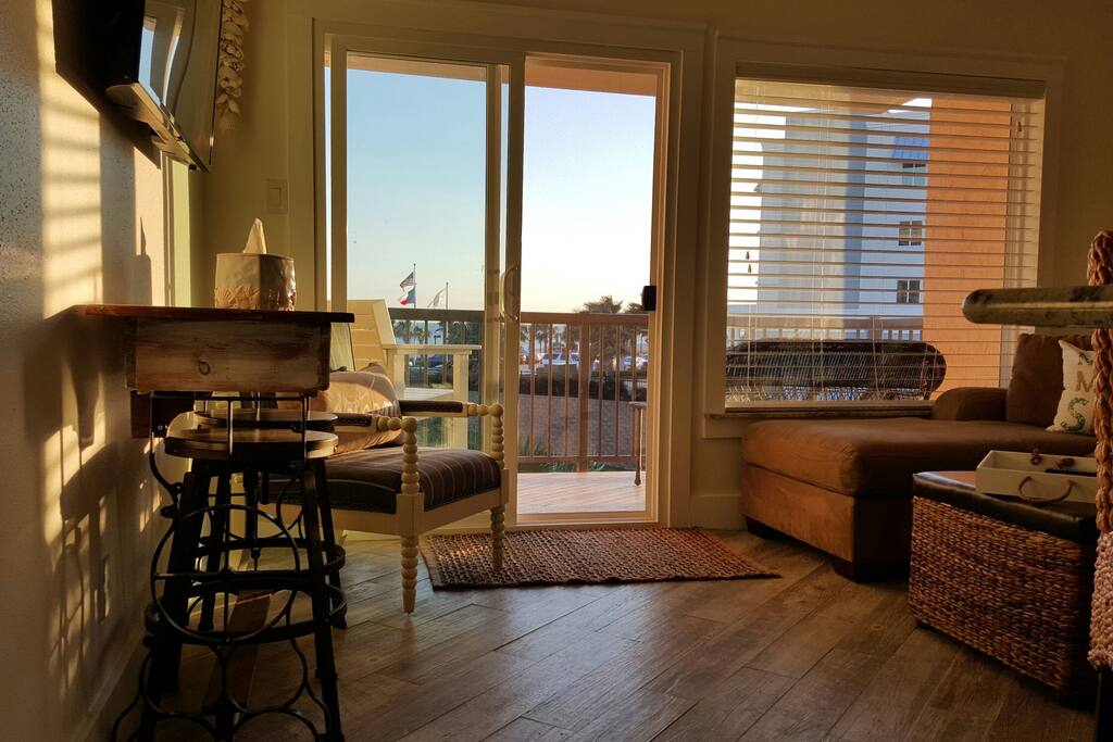 Cozy and inviting.