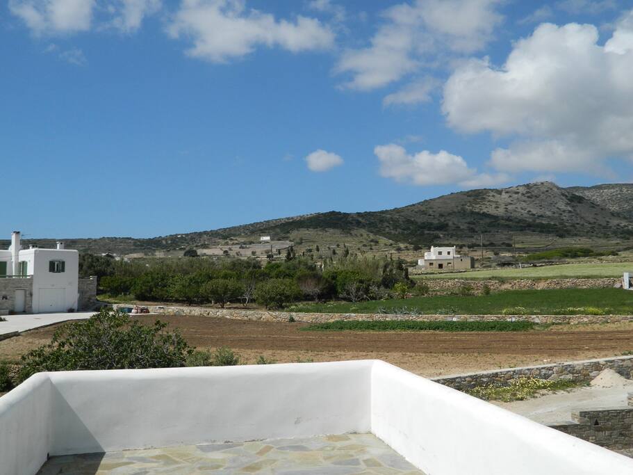 Veranda's mountain view