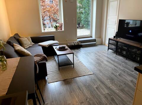 Rolig og sentral leilighet med 2 soverom